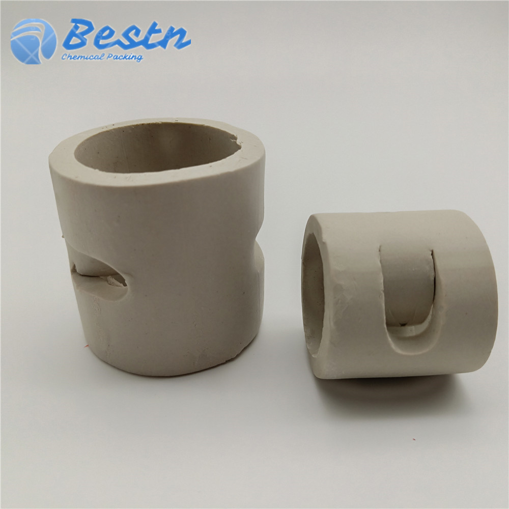 二氧化碳脱气塔填料 80mm陶瓷鲍尔环价格