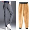 Spring trousers, soft warm leggings for leisure, plus size