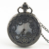 Retro bronze silver black pocket watch with gears, Aliexpress, wish