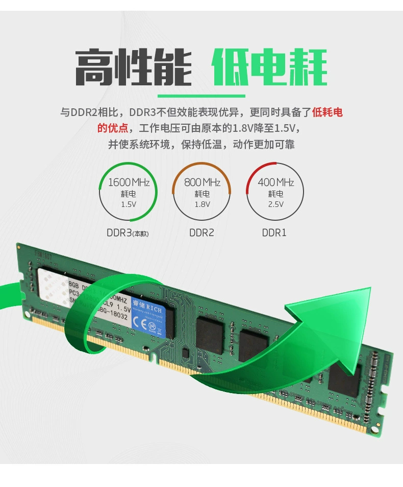 DDR3 1600 8G для настольного компьютера три поколения 8G память, полностью совместимая, поддерживает двойной проход 16G