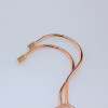 Metal golden hanger, non-slip clothing, pink gold, wholesale