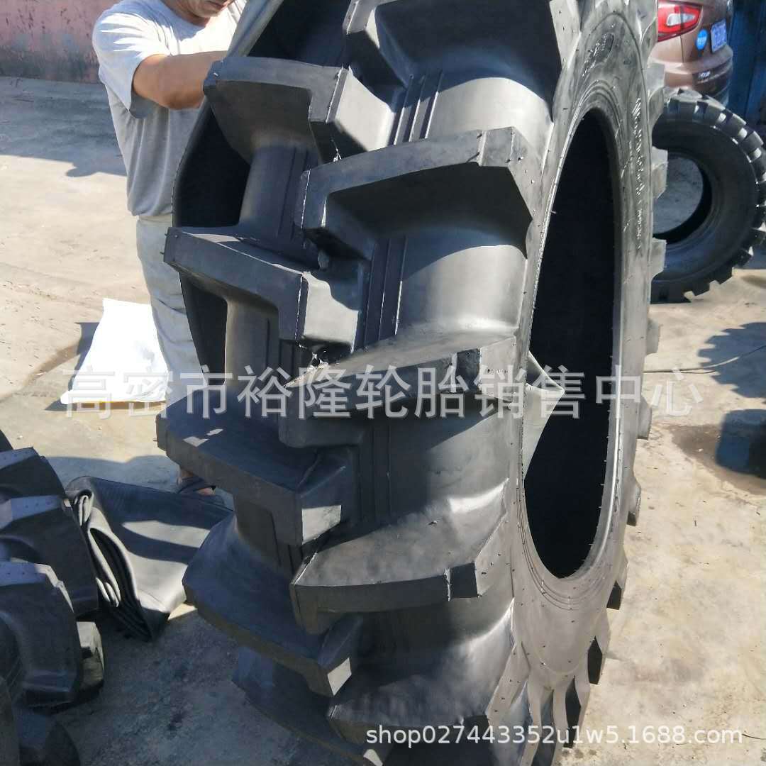 销售水田高花轮胎16.9-34拖拉机轮胎稻田轮胎169-34农用轮胎