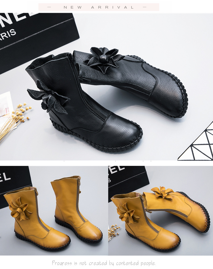 Bottes femme en En cuir - Ref 3355505 Image 37