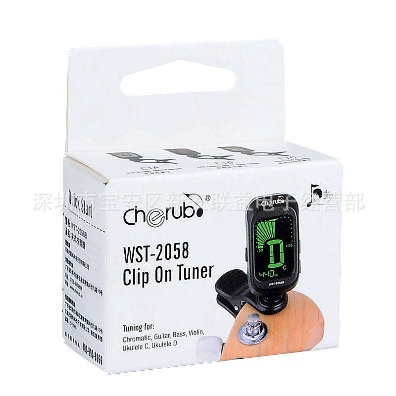 Cherub WST-2058 clip-on tuner WST-2046 t...