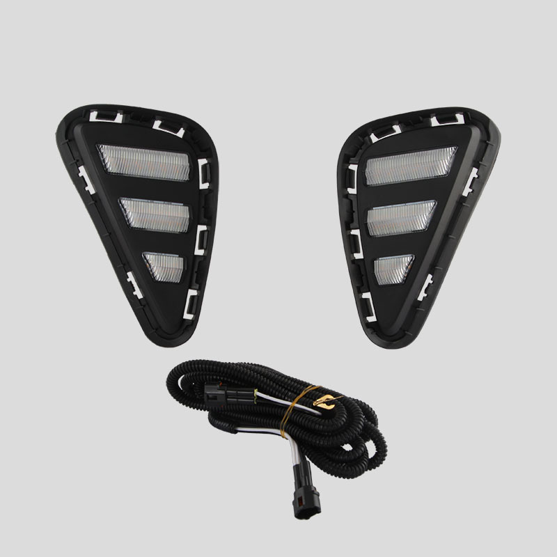 Aplicable a la luz diurna de streamer de tres colores Kia Fredi de 18 años Modificación de la luz diurna de 18 colores