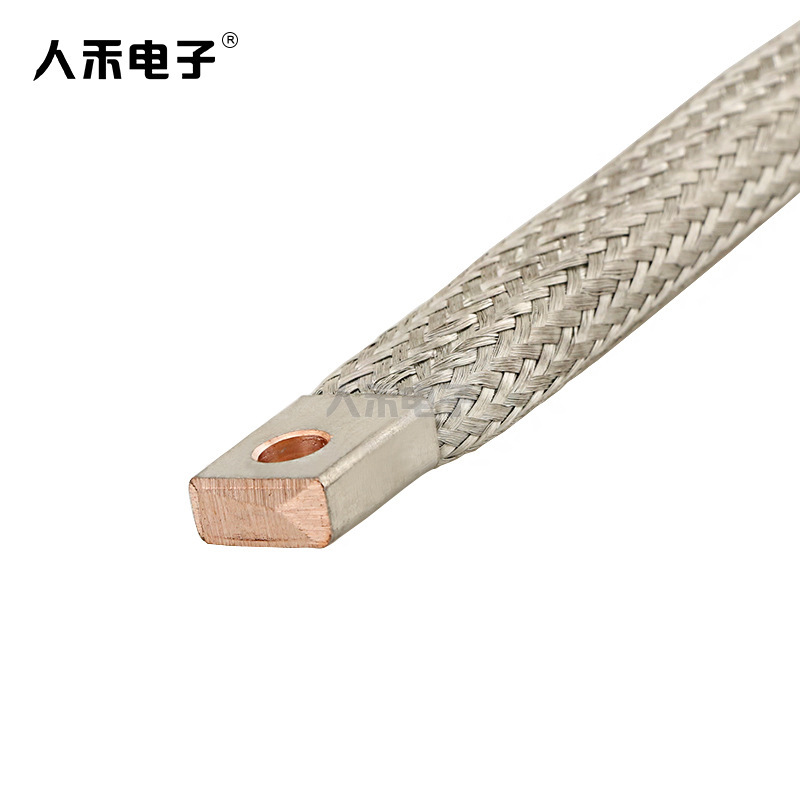 厂家直销软连接铜排铜条编织线制作 镀锡铜丝电表箱软连接