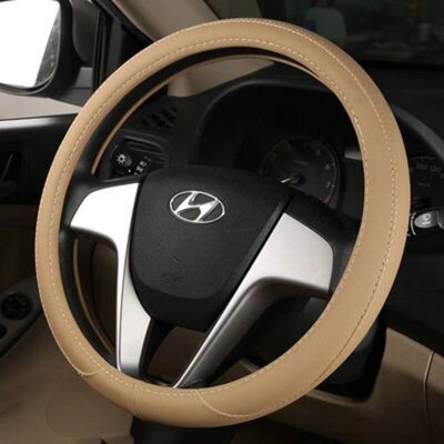 磨砂皮方向盘套4S店专供送礼首选 便宜汽车把套外贸把套环保无味
