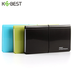 Kangbai multi-layer bill storage bag 13 grid accordion bag B5 VAT invoice clip receipt bill information file bag