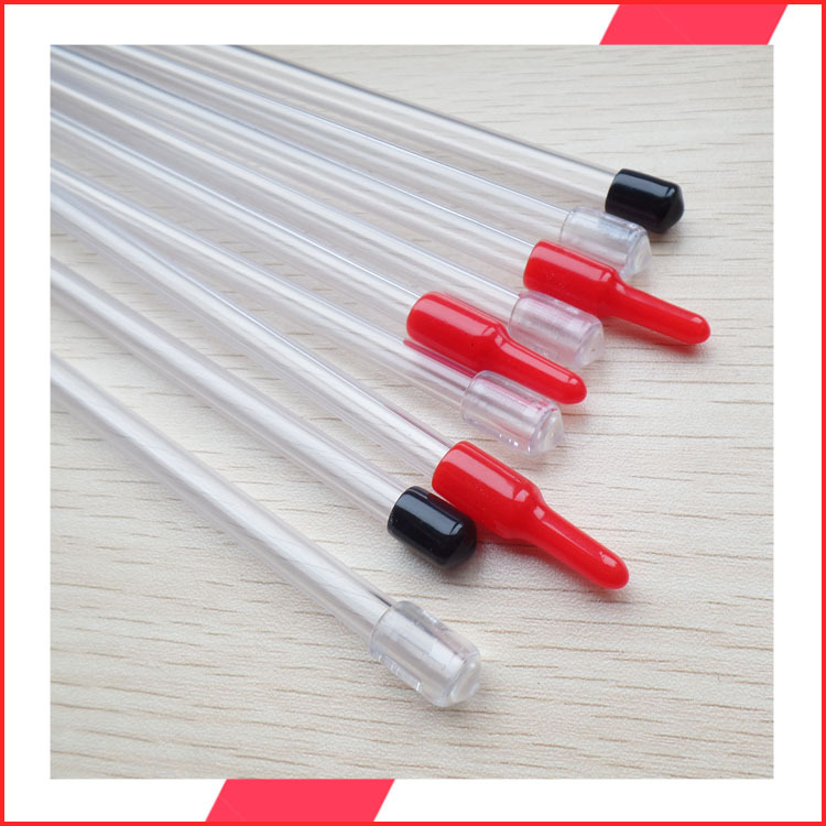 厂家低价促销彩色PVC塑料硬管彩色精美逗猫棒硬管逗猫棒管子直径6