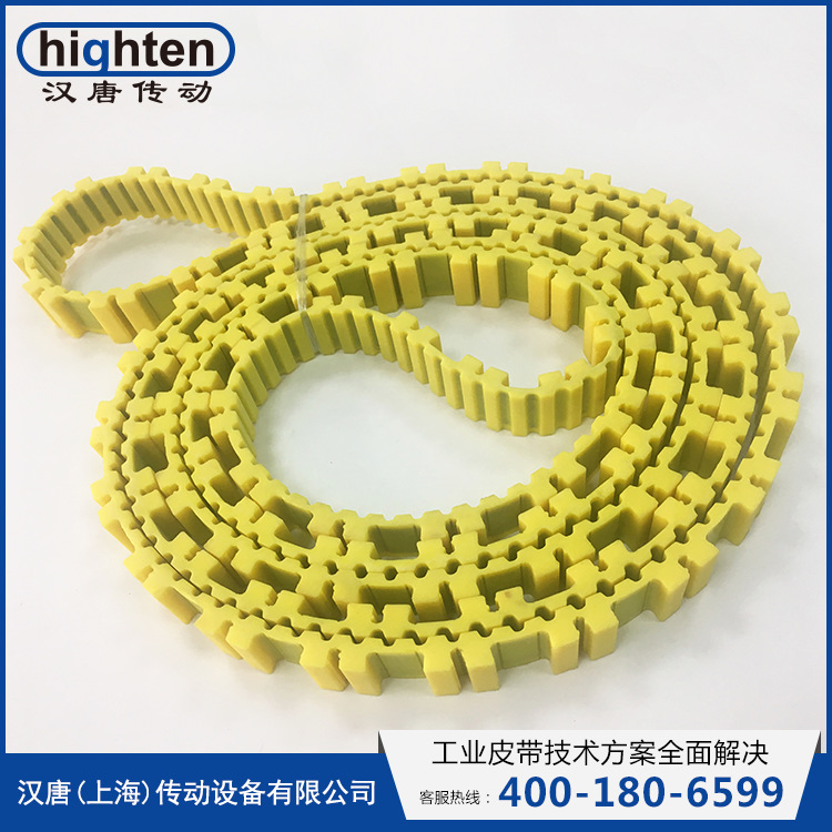 【汉唐传动】绣花机梳棉机原配 高品质梳棉机同步带 黄色PU