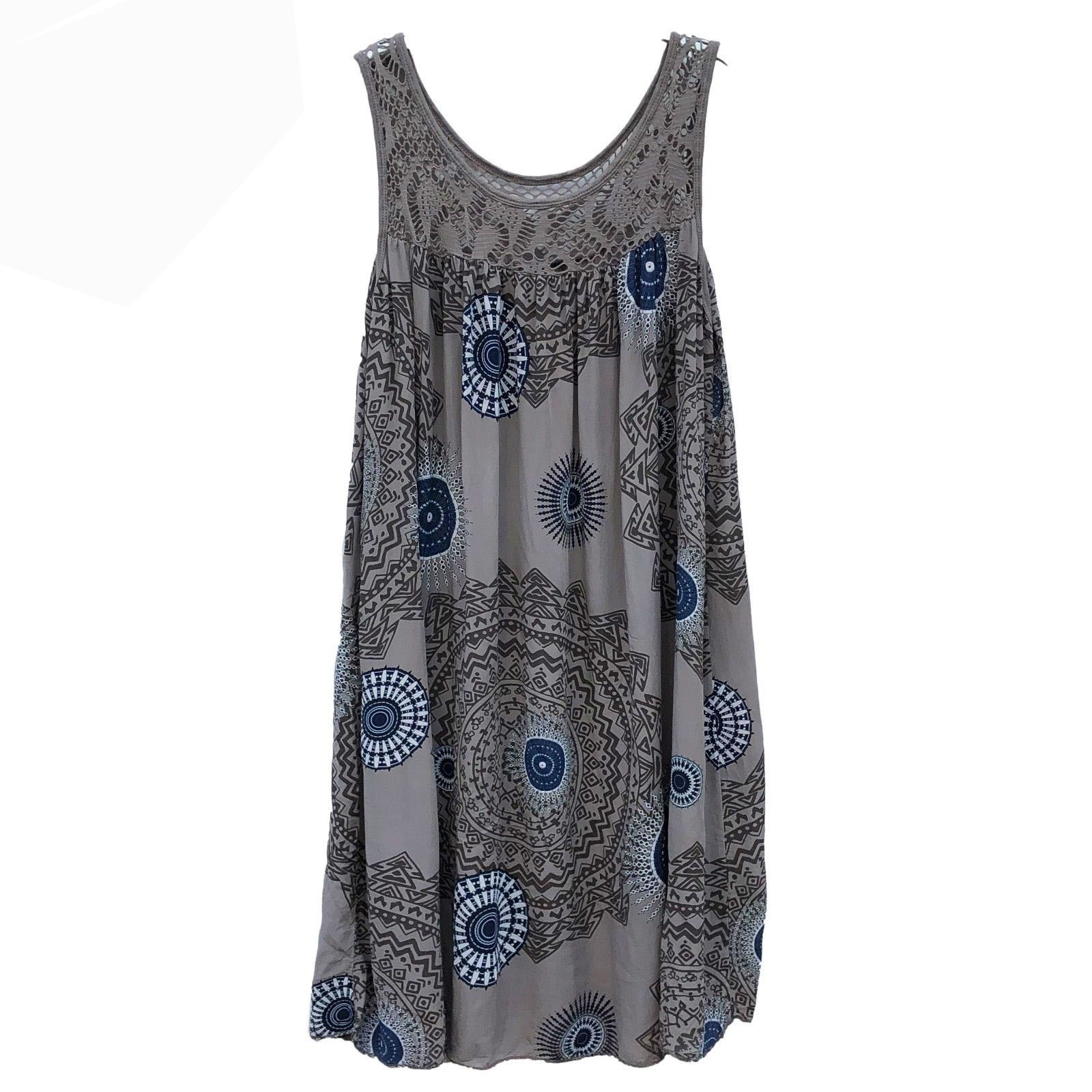 Women's Regular Dress Vacation Round Neck Sleeveless Printing Knee-Length Daily display picture 7