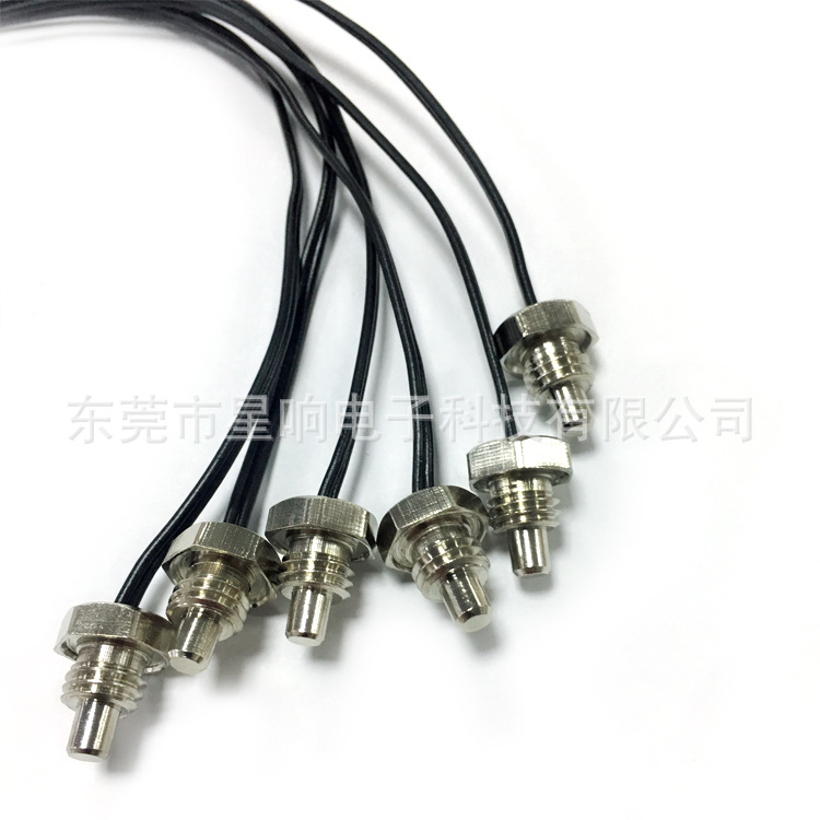 NTC5K3470温度传感器  金属壳封装带线NTC探头 专业生产厂家