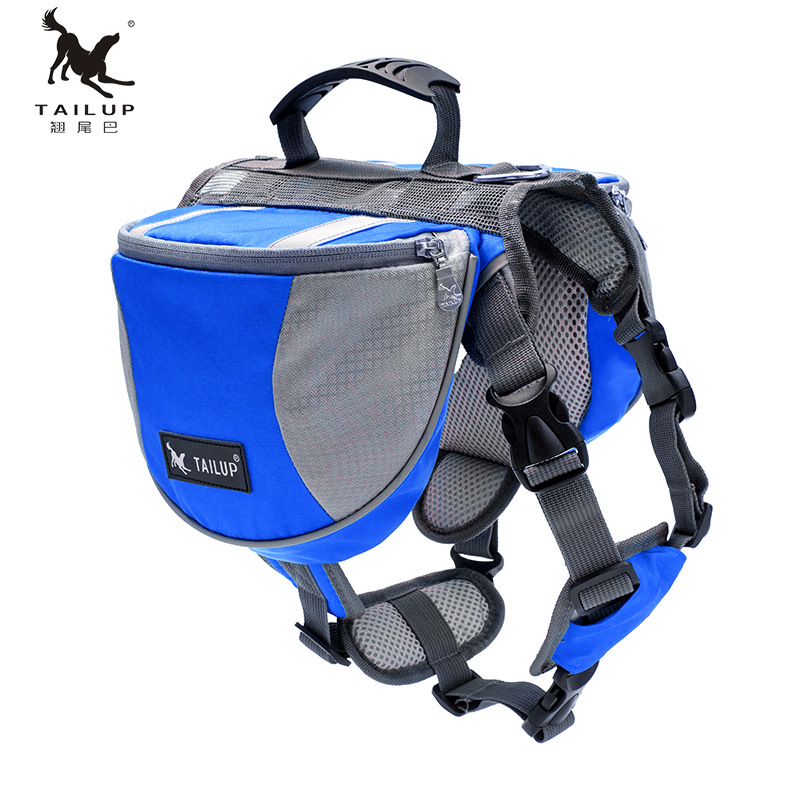 宠物包狗狗包外贸时尚户外安全新款带反光条易控防爆冲双驮自背包