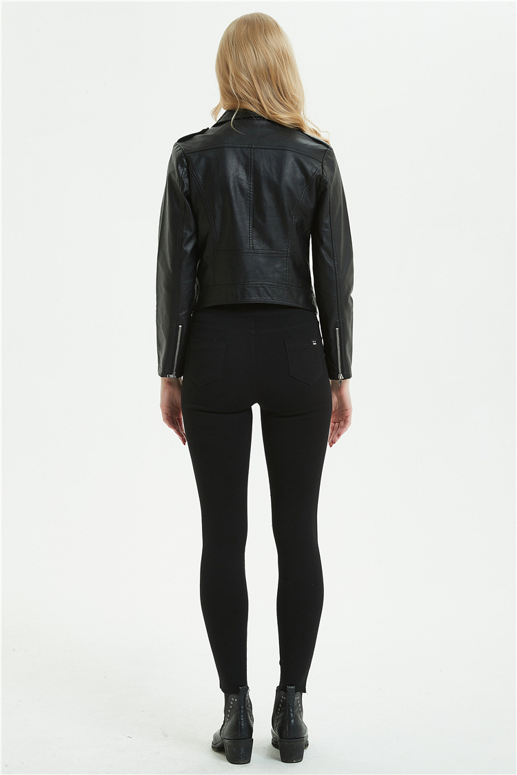 Veste cuir femme en PU - Ref 3447371 Image 16