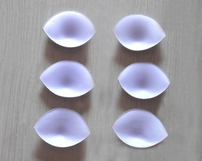 棉垫加厚透气海绵胸垫隐形自粘文胸内衣插片饺子垫|ms