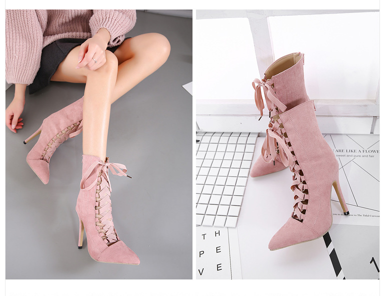 Bottes femme NEUFONI en Daim - Ref 3355250 Image 6