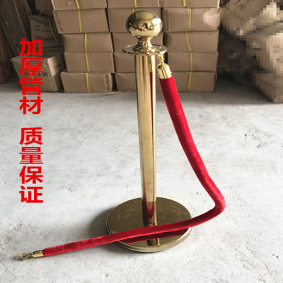 Stainless steel Concierge Lanyard Pellet Railings Cordon Barrier Titanium color Welcome Bank Spacer