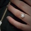 Wedding ring, jewelry, wish, European style, 14 carat
