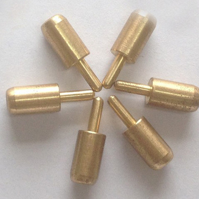 厂家直销弹簧铜钉 圆头优质铜钉 生产吸塑电木模具定位铜钉批发