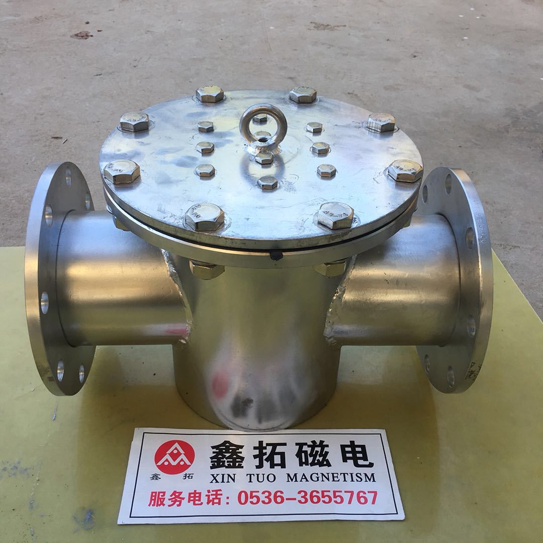 多管式管道除铁器磁棒过滤器 湿法管道式 液体糊状浆料管道除铁器