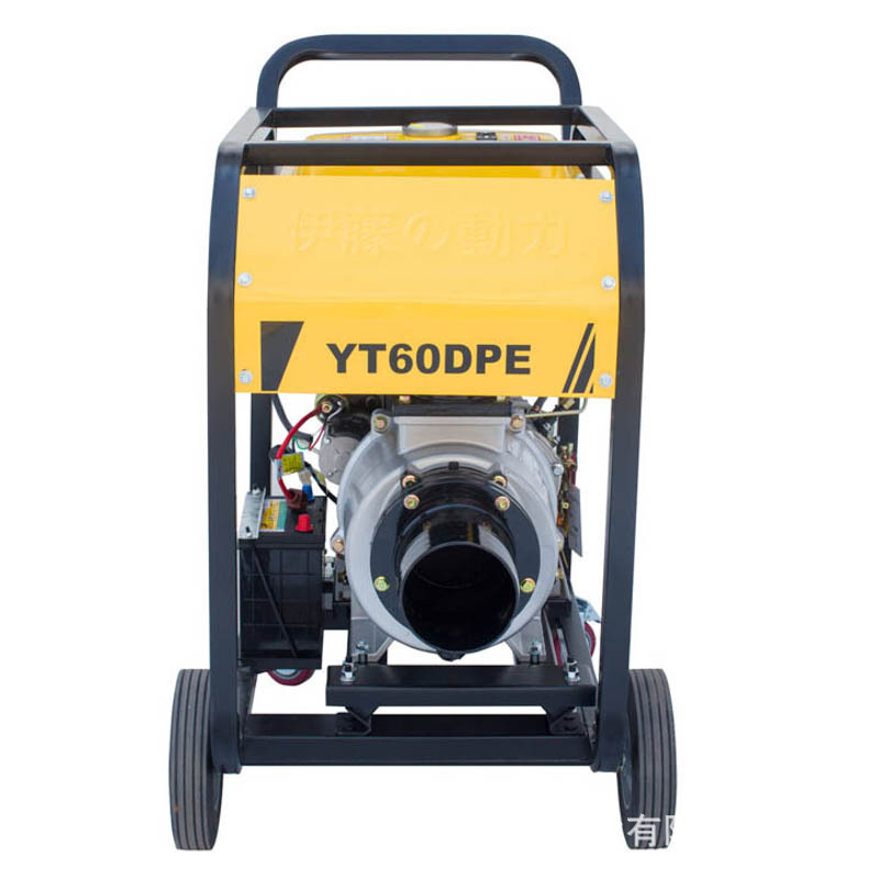 厂家直销2 3 4 6寸柴油机水泵移动式伊藤YT20DPYT40DPE-2YT60DPE
