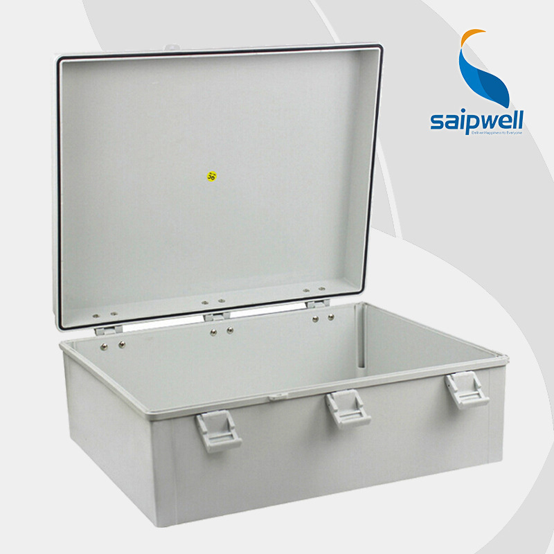 赛普500*400*200mm 电缆防水接线箱 带扣式电表箱 铰链式防水箱