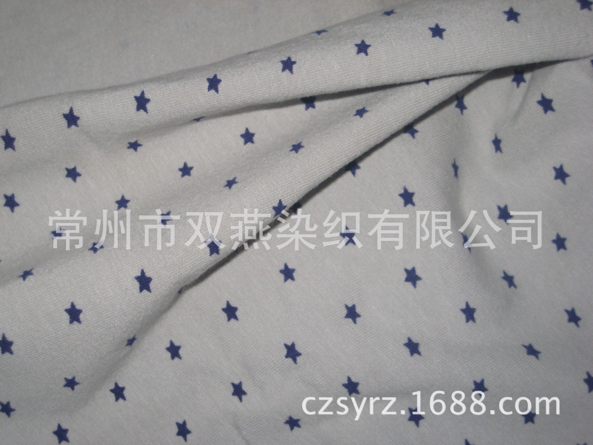 【现货供应】新款针织印花弹力汗布，时尚童装水洗印花汗布面料