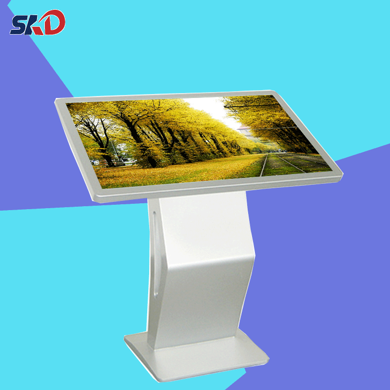 43寸卧式触摸一体机高清显示器查询一体机|ru