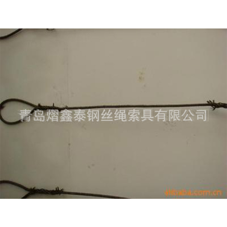供应批发  钢丝绳索具 插编钢丝绳  钢丝绳索具压制索具厂家批发