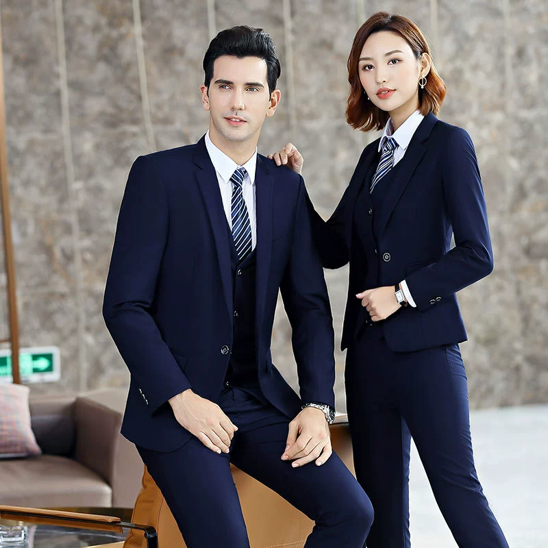 Зимний костюм без глажки Пальто Женская Деловая одежда Формальная одежда Костюм с длинными рукавами Костюм Офисная Рабочая одежда