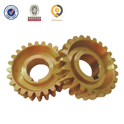 Chongqing processing spiral copper Transmission gear and shaft