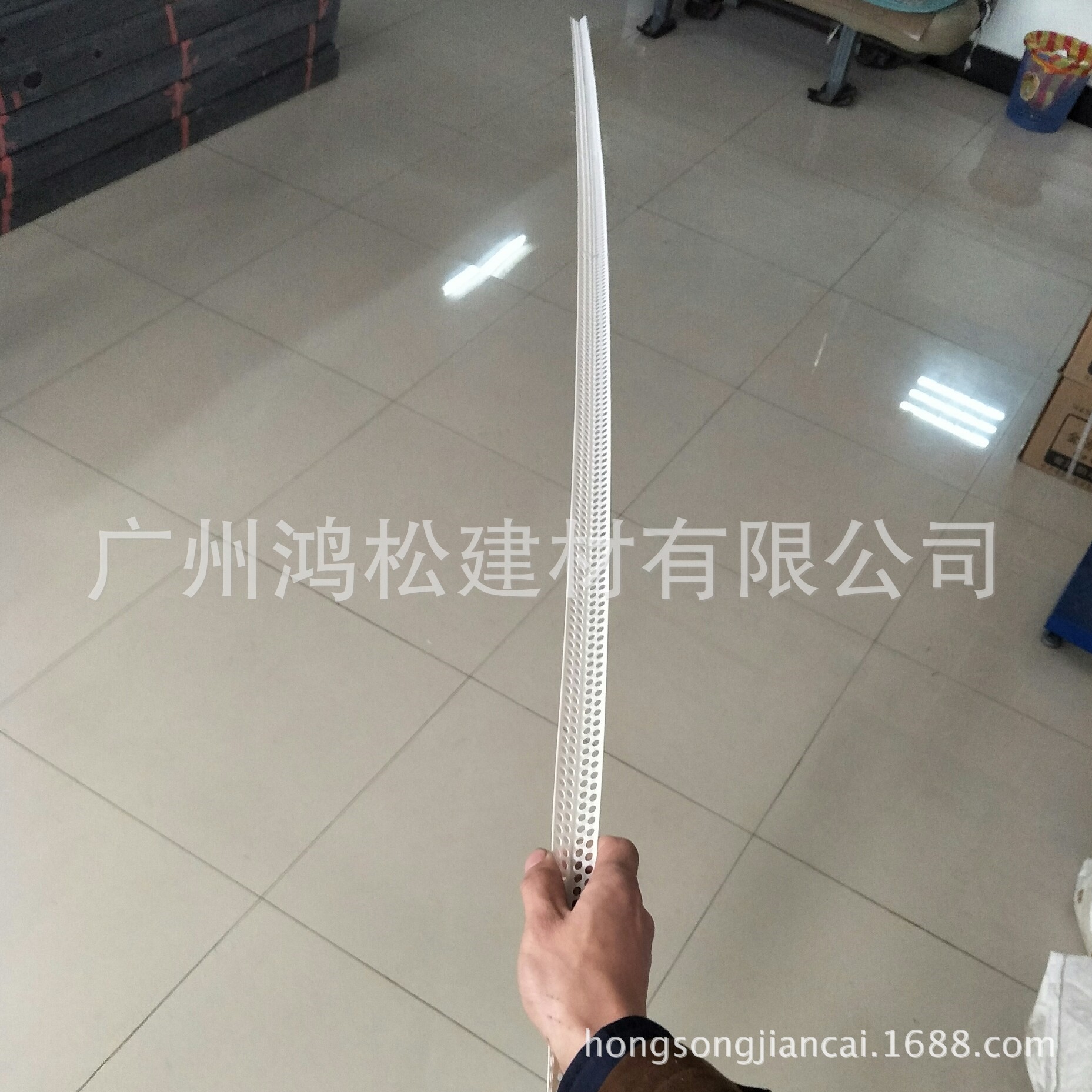 【厂家直销】PVC阴阳角线 护角条  护角线 内外墙护角线|ms