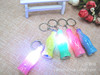 Keychain, small flashlight with zipper, factory direct supply