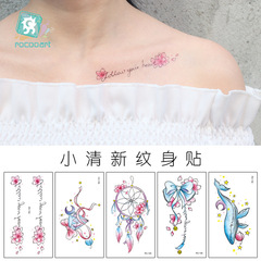 New Waterproof Tattoo Sticker, Ink Color Dreamcatcher Cute Tattoo Decal, Disposable Tattoo Sticker Wholesale