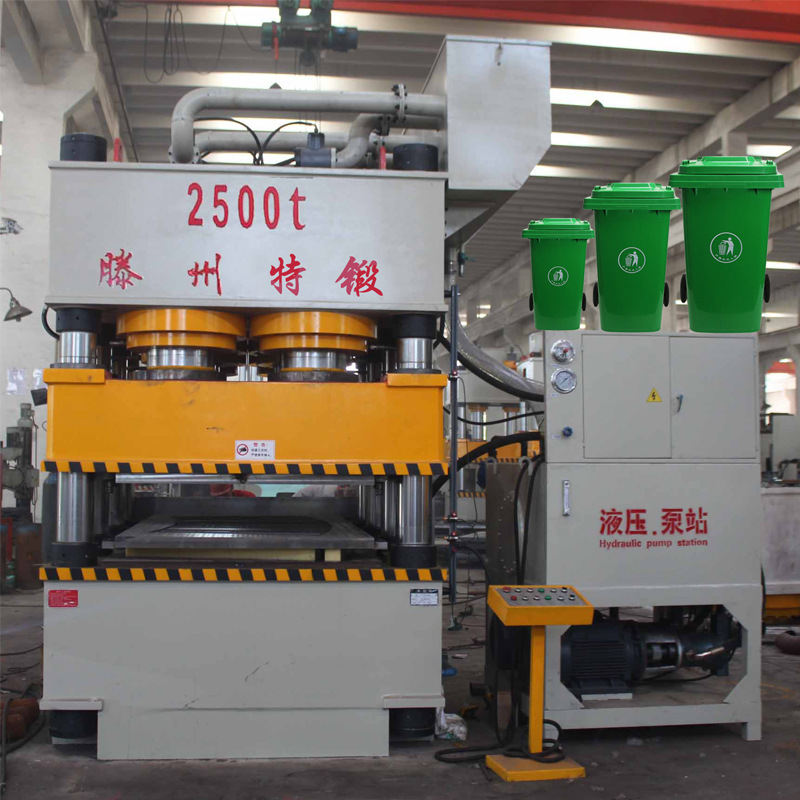 2500吨垃圾桶成型液压机   金属薄板压花机 三梁八柱液压机 厂家