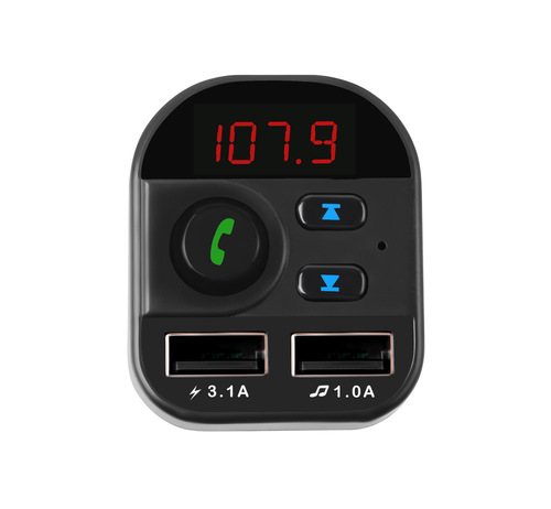 Car Bluetooth MP3 Player with FM Transmitter, 3.1A Car Charger, Car Bluetooth Receiver Manufacturer