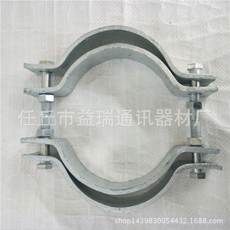 厂家销售 镀锌钢绞线 单槽夹板  拉线抱箍 等线路铁件