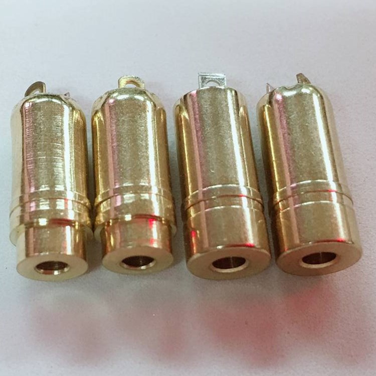 耳机母座 2.5三极母座镀金 立体母座  2.5三级母头 2.5四级母座