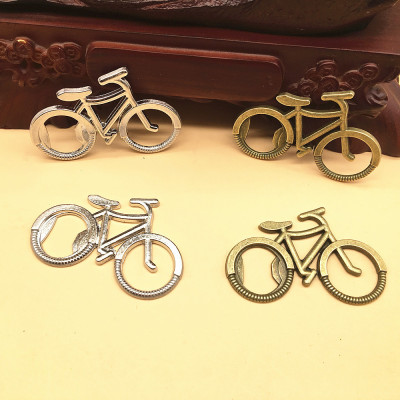 European style originality Wedding Favor Wedding celebration gift Retro Bicycle Beer Bottle opener Wine.