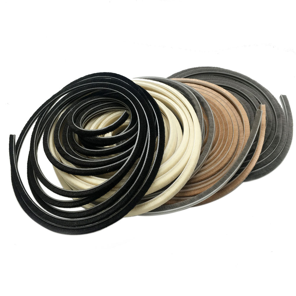 毛条门窗密封条铝合金塑钢加密防挡风保温隔音纱窗卡槽式毛条配件|ru