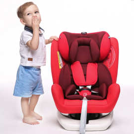 REEBABY儿童安全座椅0-12岁宝宝婴儿汽车用360度躺椅siofix3C认证
