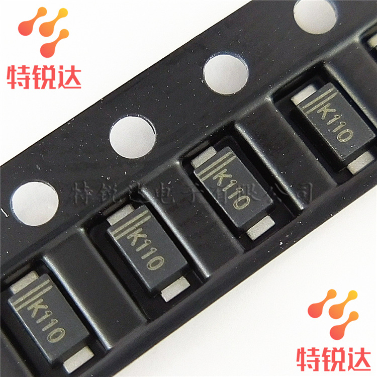 DSK110 丝印：K110 SOD-123FL 肖特基二极管 CJ/长电 DSK110