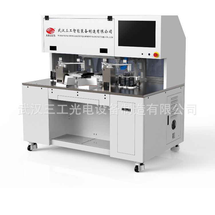 晶硅电池光纤激光划片机  30W功率激光划片裂片设备