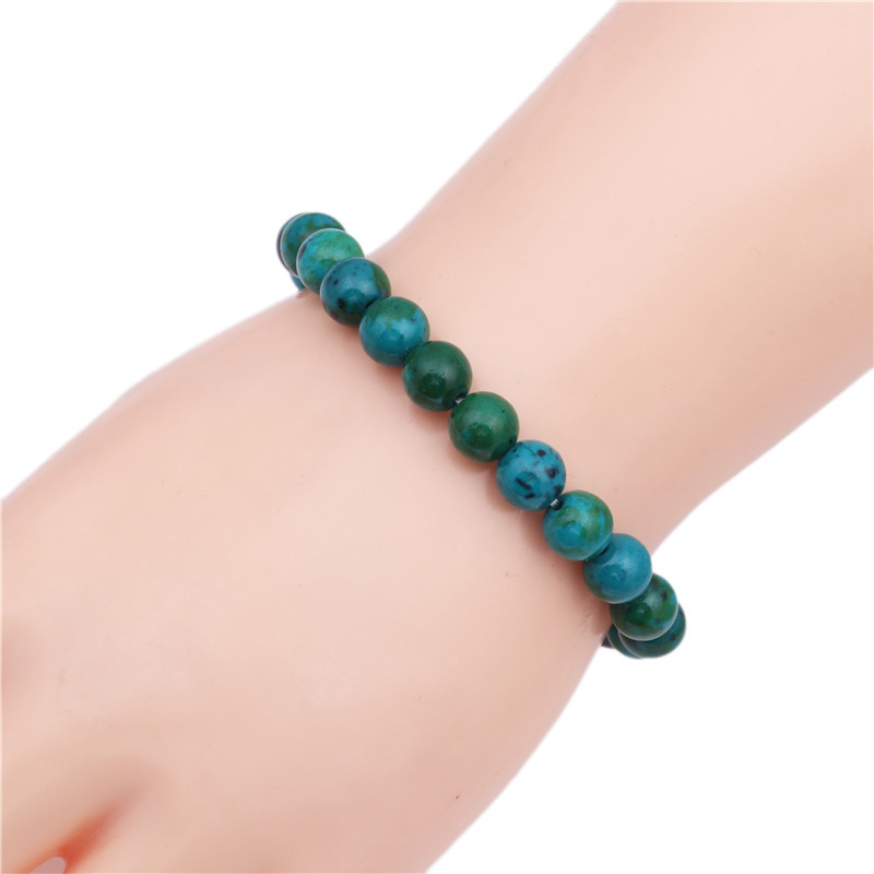 Natural Phoenix Stone 8mm Beaded Bracelet Natural Stone Menu0027s Bracelet