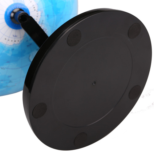 Deli 3031 desktop mini globe full plastic office student geography teaching supplies diameter 10.6cm wholesale