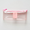 Transparent fresh cute pencil case PVC for elementary school students, South Korea, Korean style