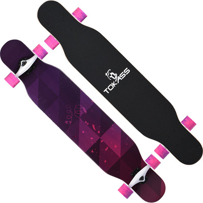 Four skateboard children Teenagers beginner Trill Hip hop adult Boys and girls Long plate Scooter