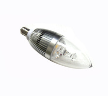 厂家直销E12  3W LED 暖白蜡烛灯水晶灯吊灯Galaxy银河系照明