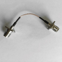定制連接器轉接電纜N型射頻同軸連接器電線rg178裸銅線