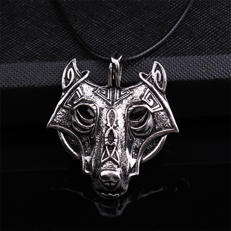 Collana dominante alla moda coreana Raccomandazione per gioielli alla moda da uomo con ciondolo a forma di testa di toro_voghion.com